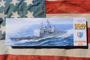 Fujimi 41104 USS VINCENNES CG49 Guided missile cruiser Ticonderoga-class 